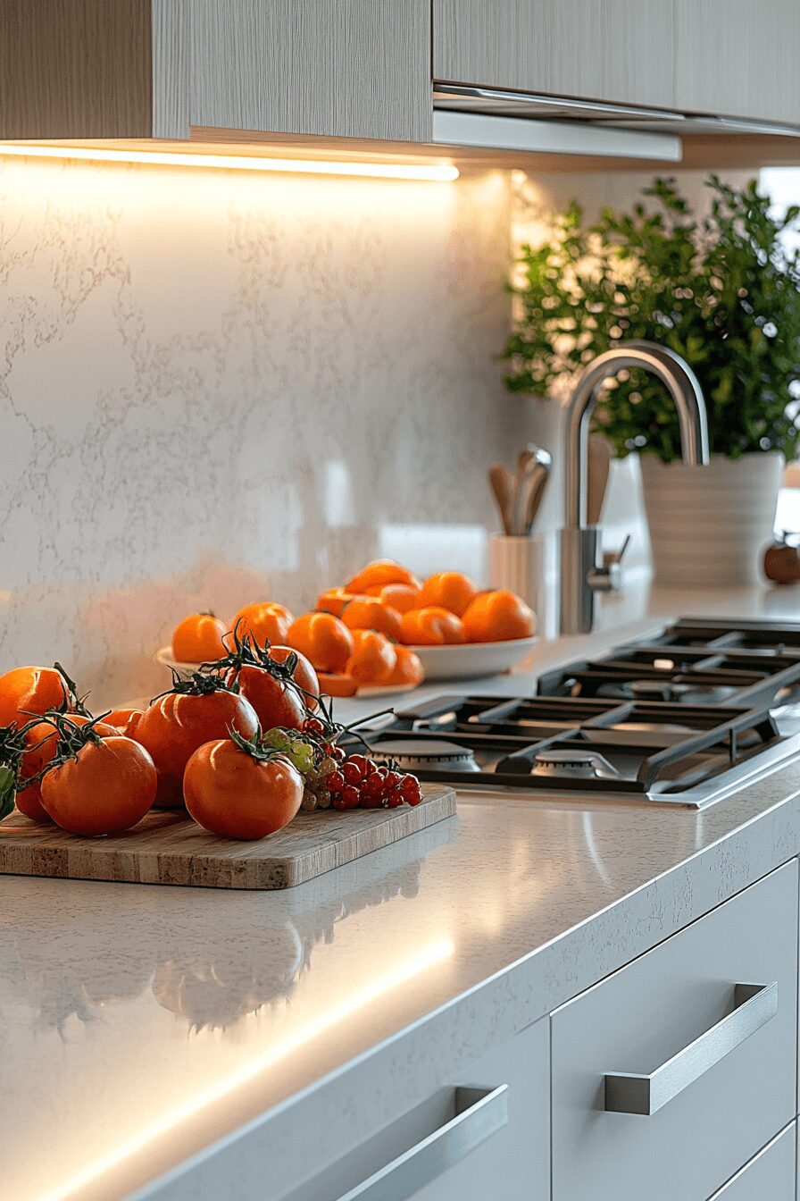 29 White Granite Countertops to Add Fresh Elegance to Your Home 28 white granite countertops