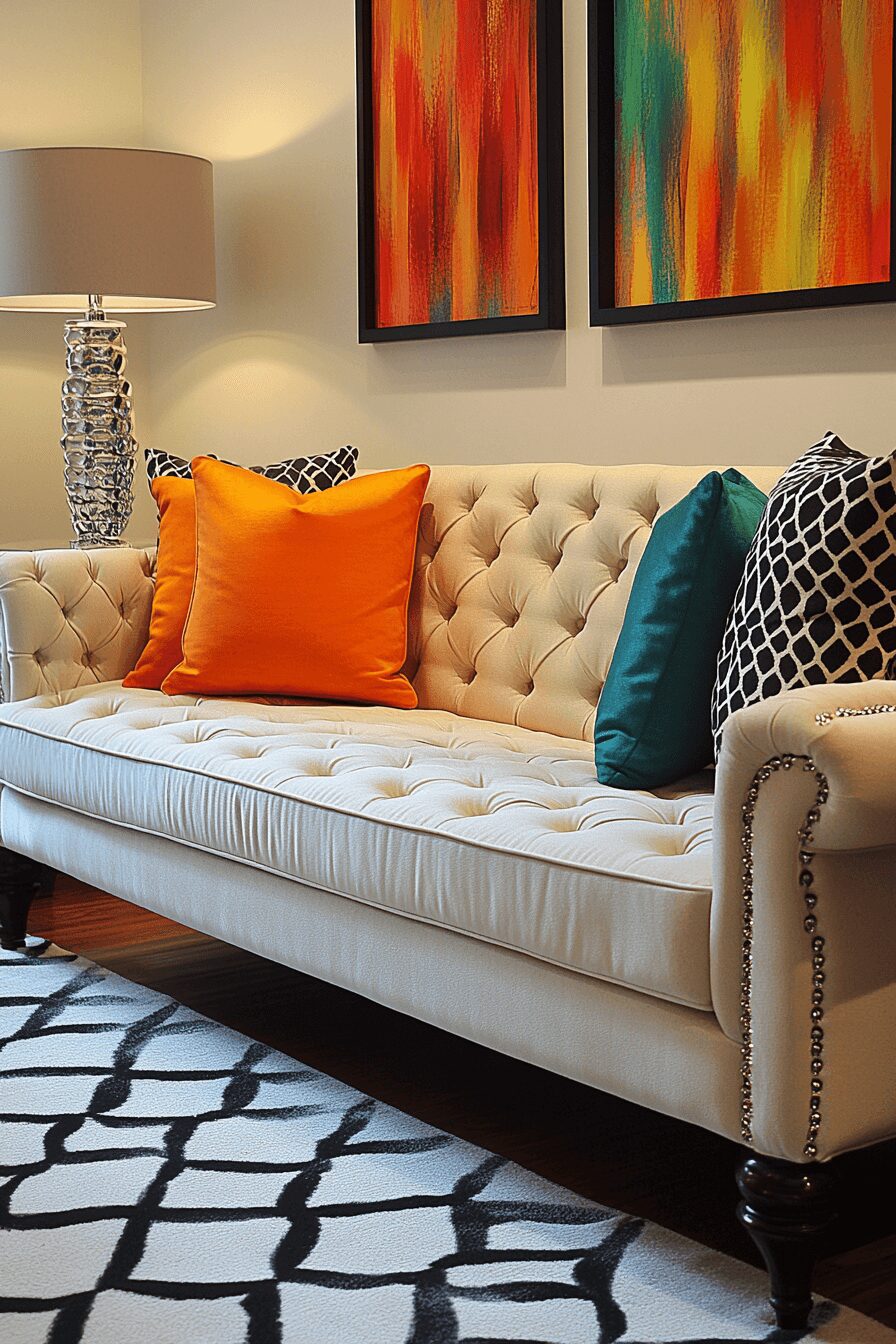 29 Cream Couch Living Room Inspirations That Brighten and Uplift Your Home 3 cream couch living room