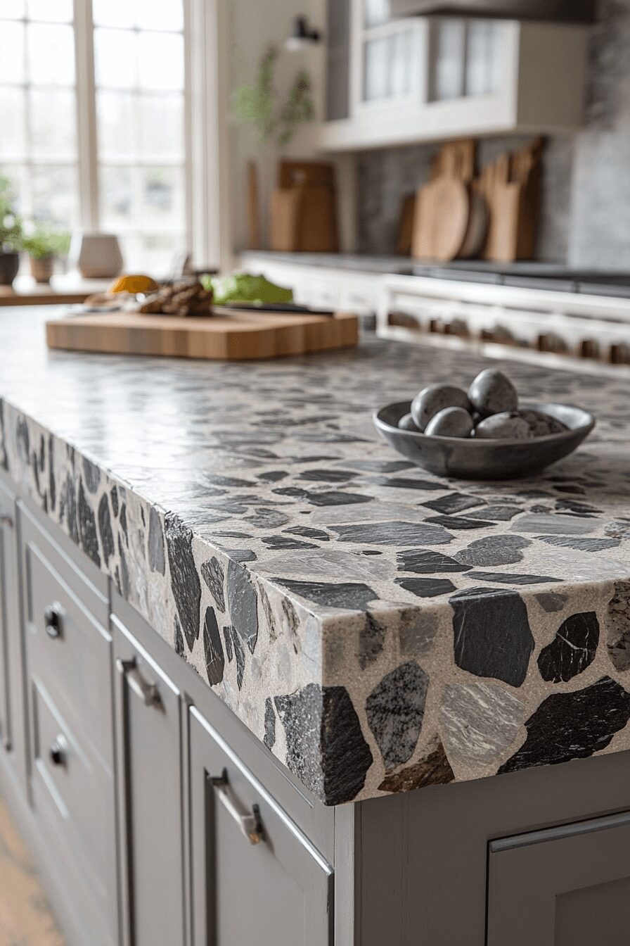 29 Granite Countertops to Create the Perfect Kitchen Aesthetic 3 granite countertops
