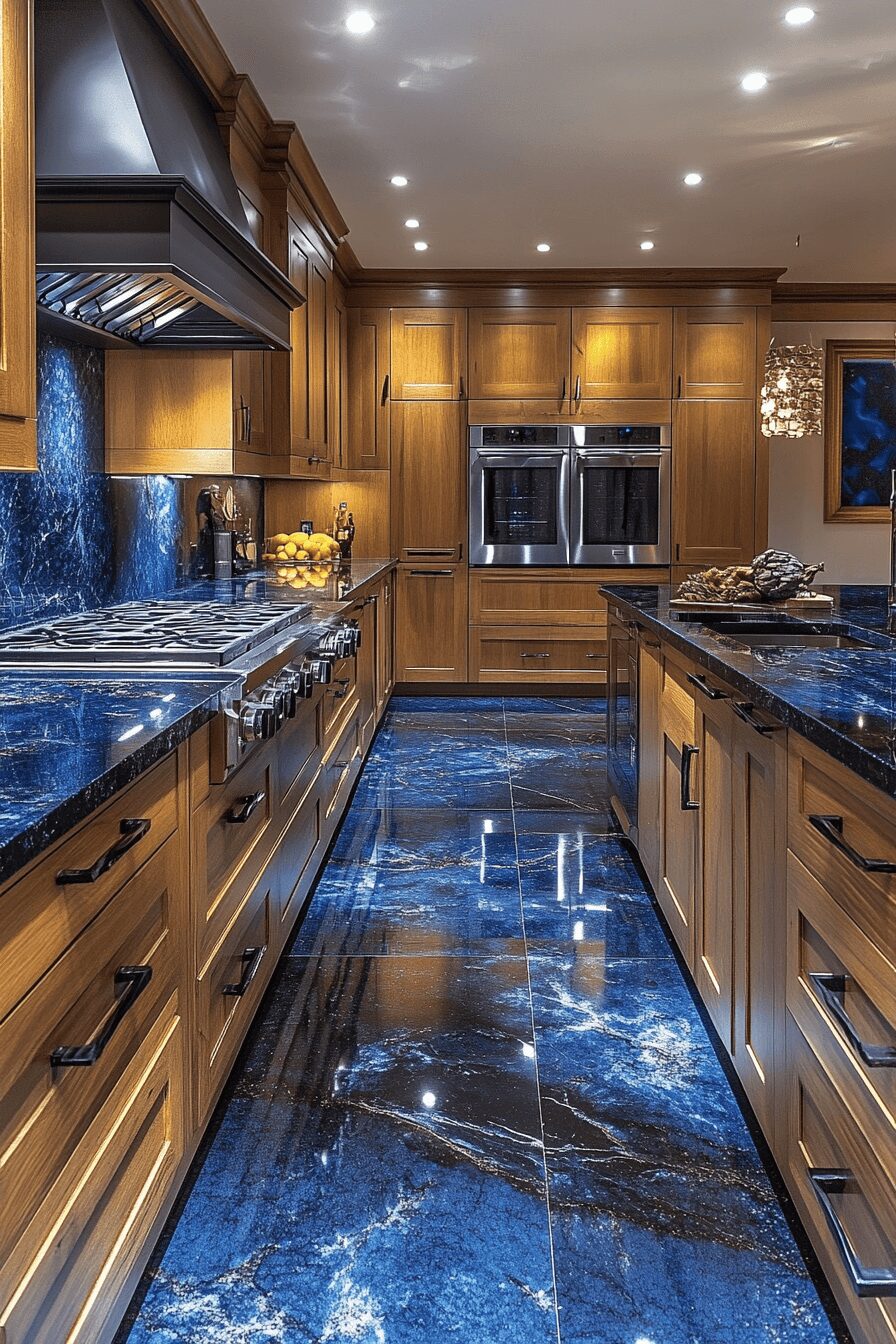 29 Blue Granite Countertops to Inspire Bold and Beautiful Designs 4 blue granite countertops