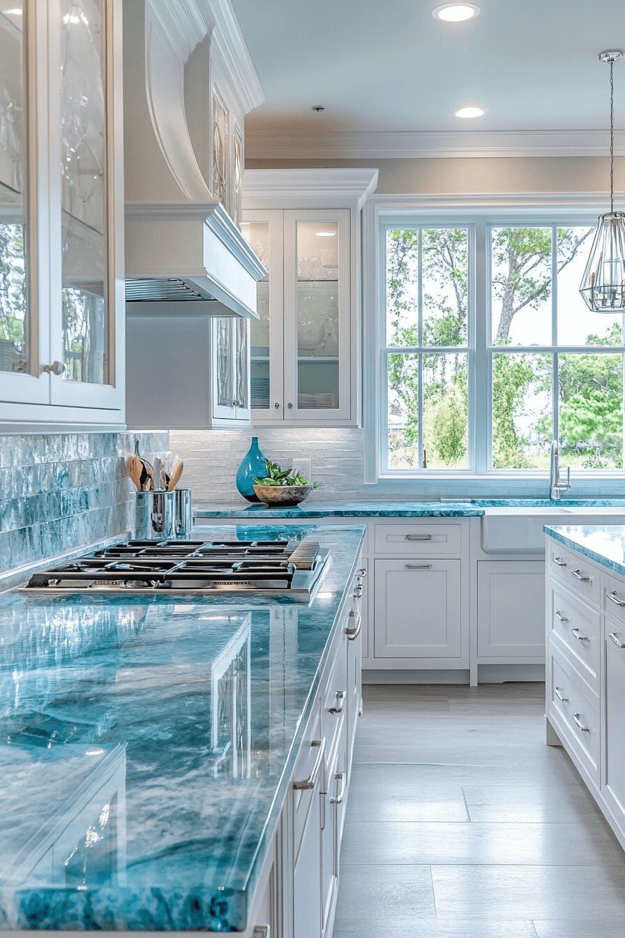 29 Marble Countertops That Add Grace and Glamour to Any Space 4 marble countertops