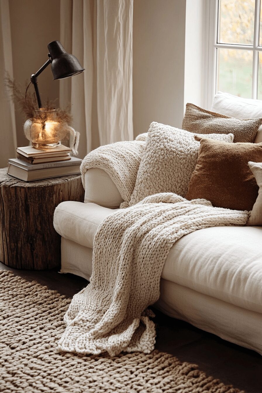 29 Cream Couch Living Room Inspirations That Brighten and Uplift Your Home 5 cream couch living room