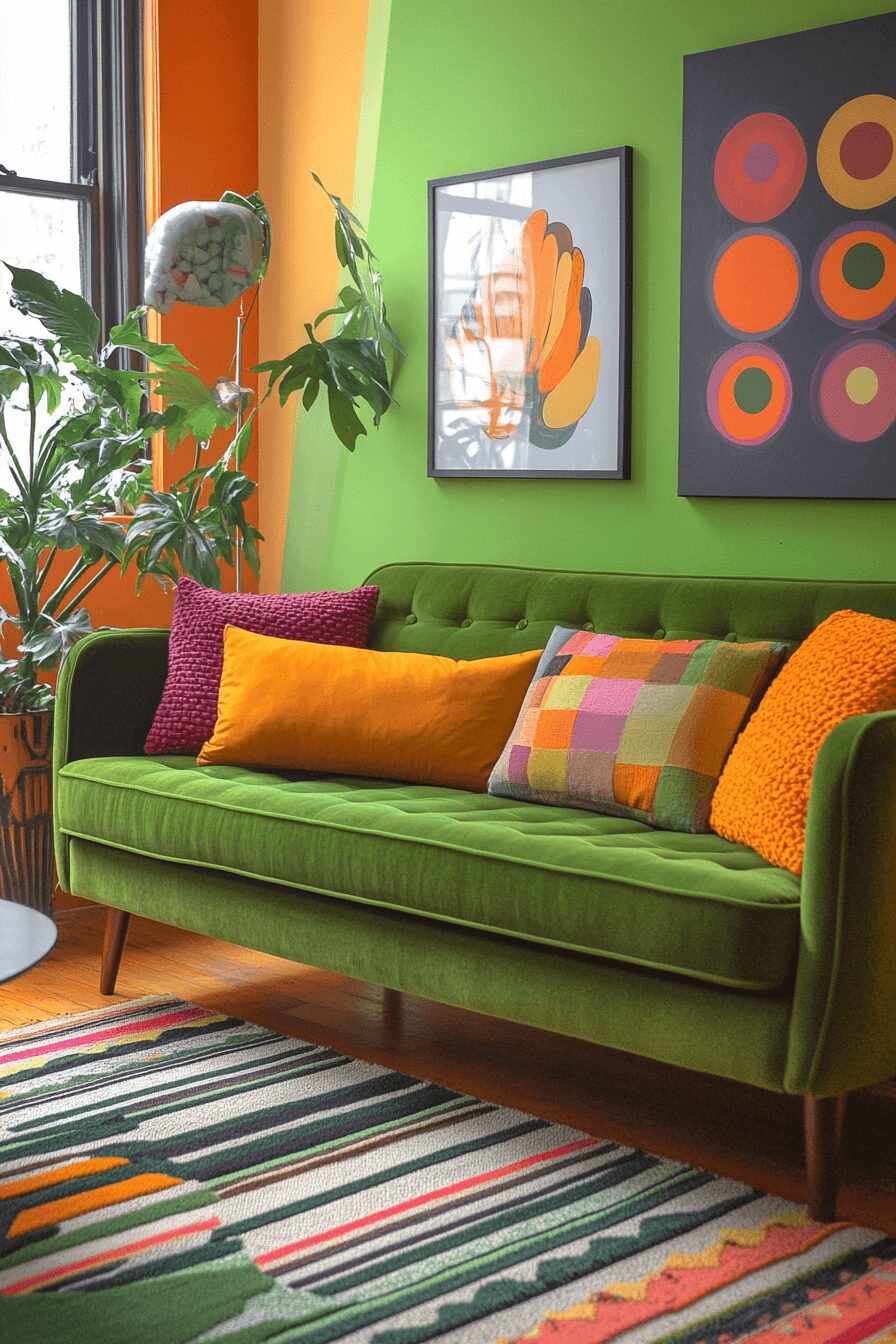 29 Olive Green Couch Living Room Ideas to Create a Fresh and Inviting Retreat 5 olive green couch living room ideas