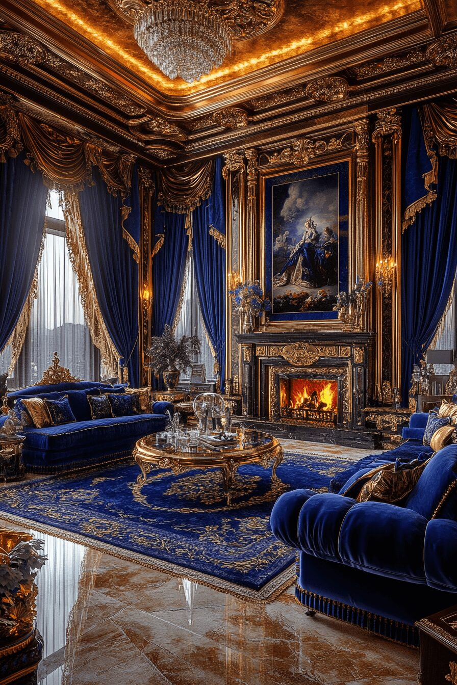 29 Blue Couch Living Room Ideas That Add Calm and Cheerful Energy 5 blue couch living room ideas