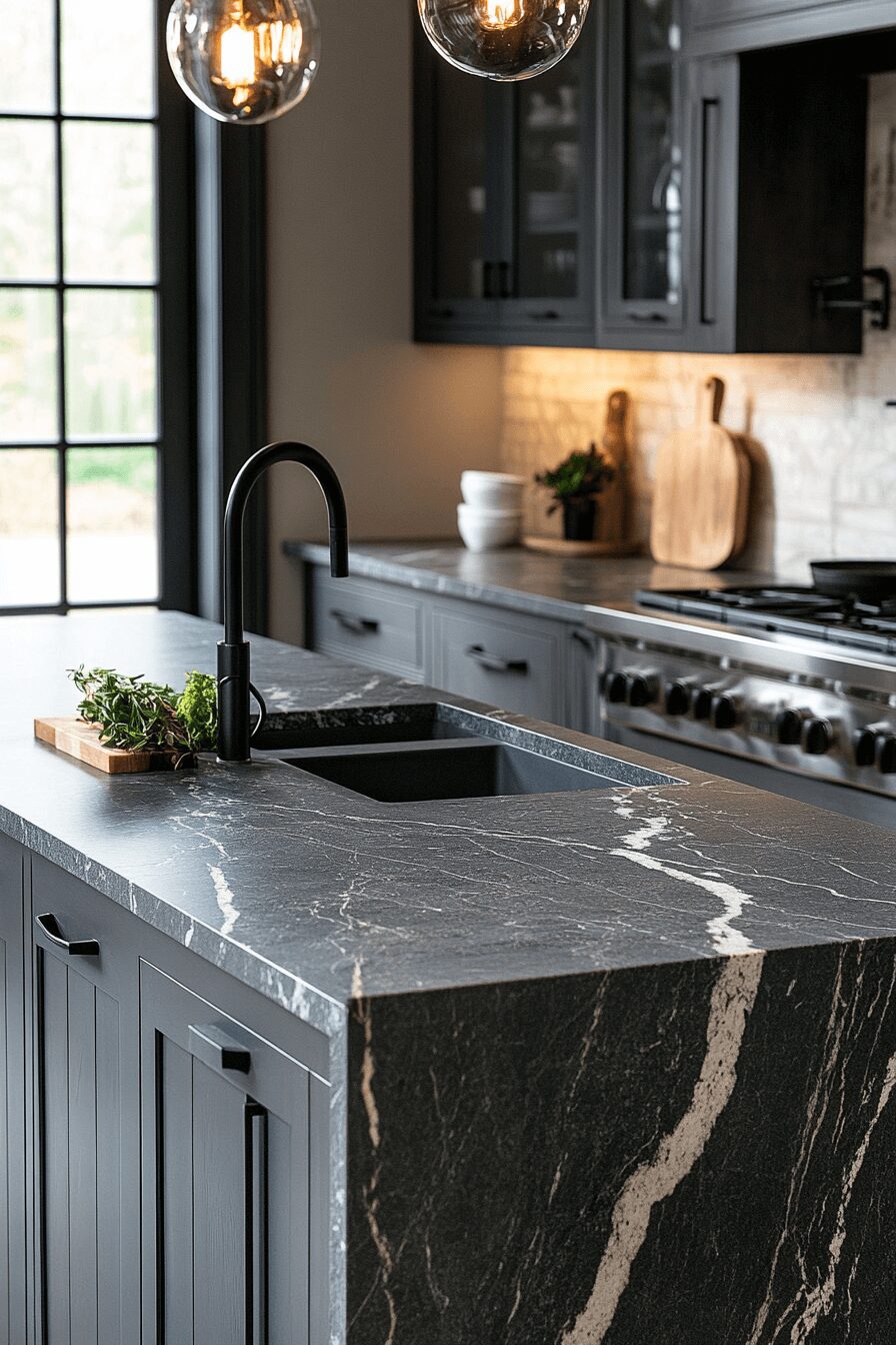 29 Marble Countertops That Add Grace and Glamour to Any Space 5 marble countertops
