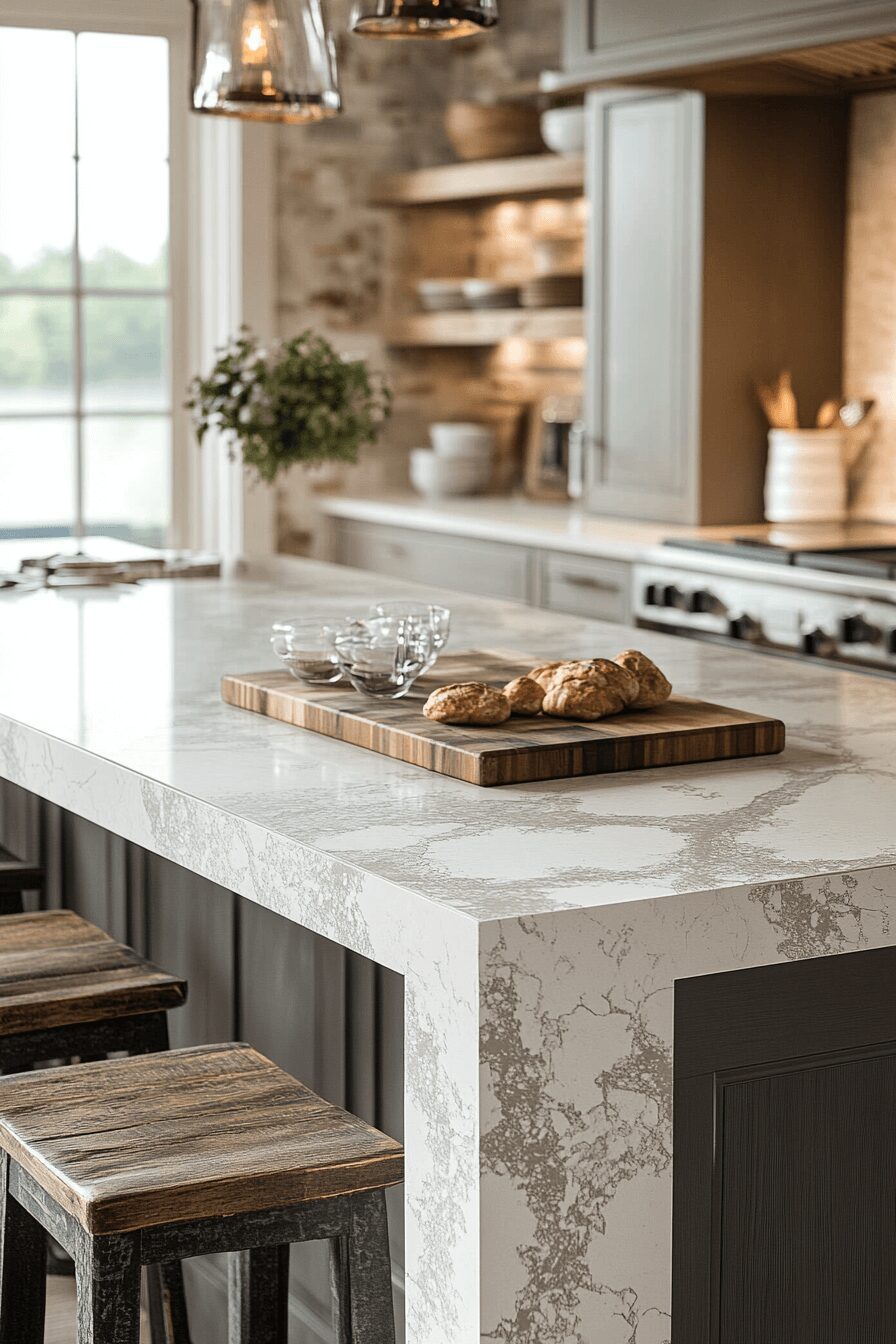 29 Kitchen Countertops Ideas That Blend Beauty and Function Perfectly 6 kitchen countertops ideas