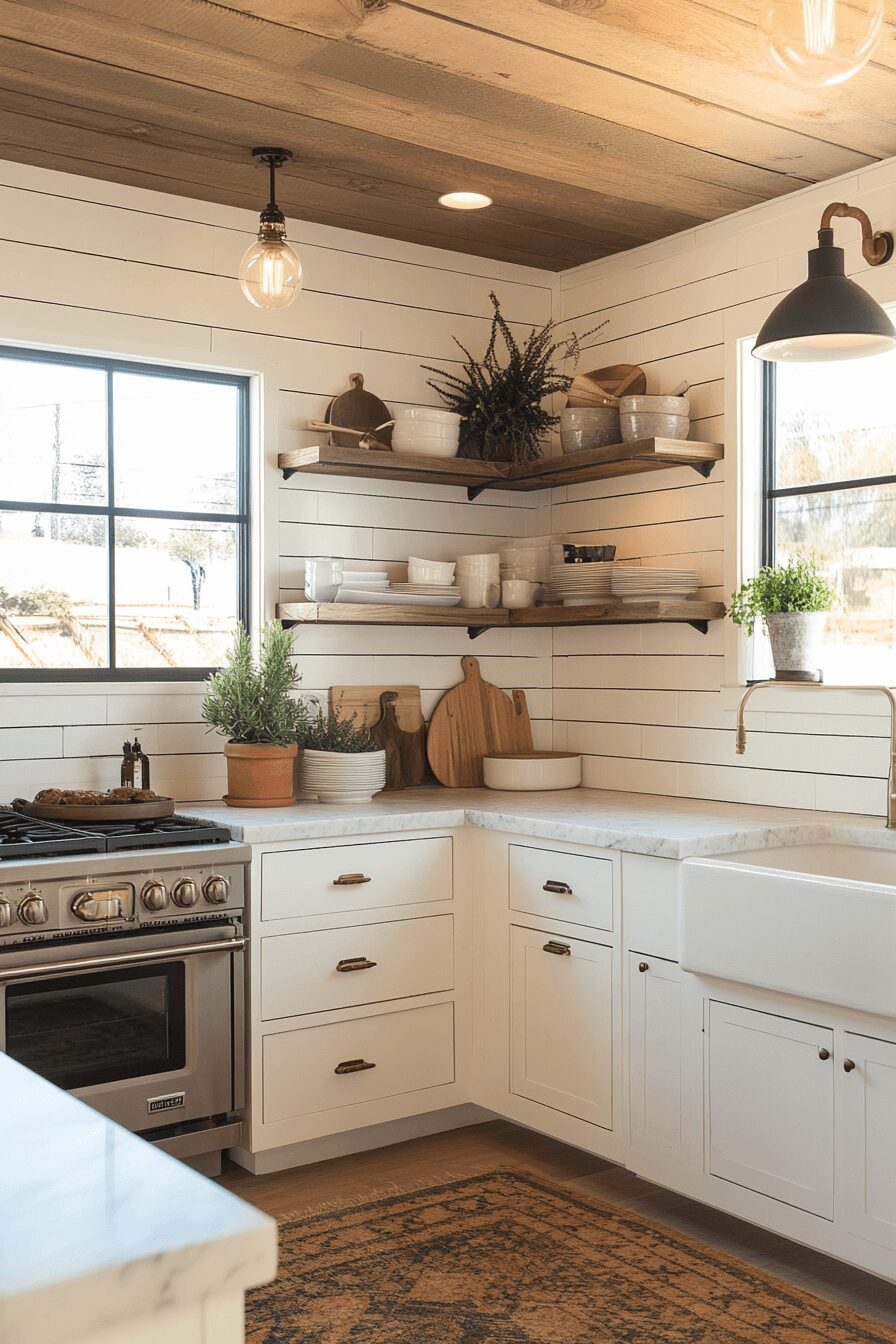 29 White Shaker Kitchen Cabinets for a Bright and Inviting Space 6 white shaker kitchen cabinets