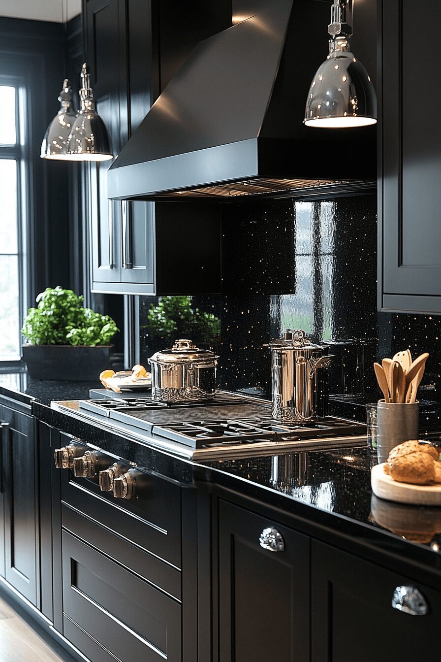 29 Black Countertops to Transform Your Kitchen With Confidence 7 black countertops