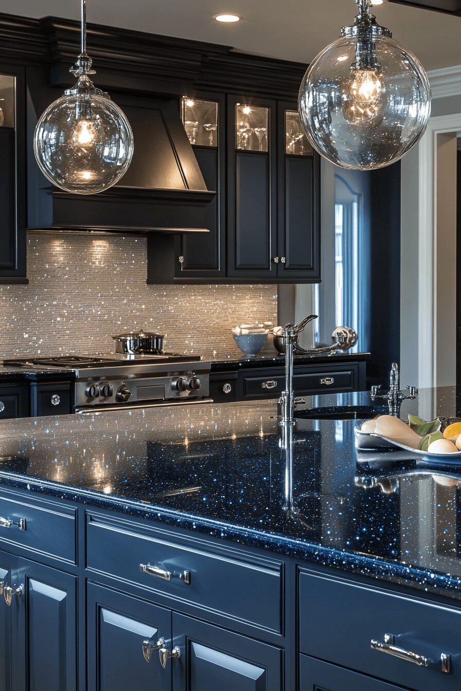 29 Blue Granite Countertops to Inspire Bold and Beautiful Designs 7 blue granite countertops