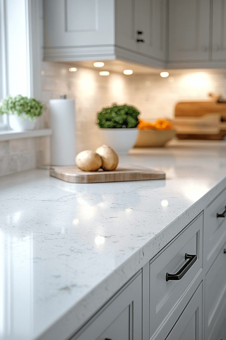 29 Gorgeous Kitchen Countertops That Make Cooking More Enjoyable 7 kitchen countertops