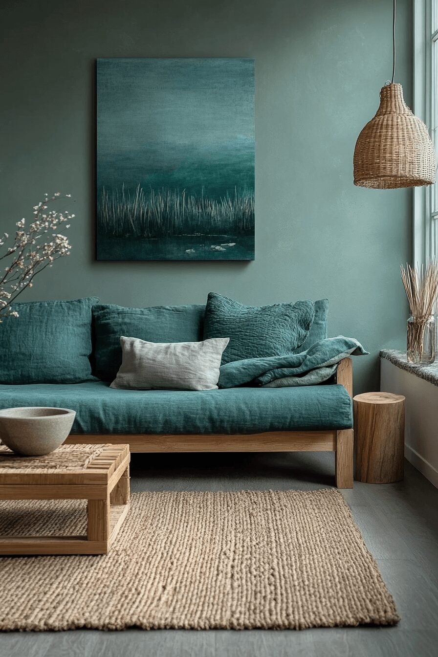 29 Blue Couch Living Room Ideas That Add Calm and Cheerful Energy 7 blue couch living room ideas