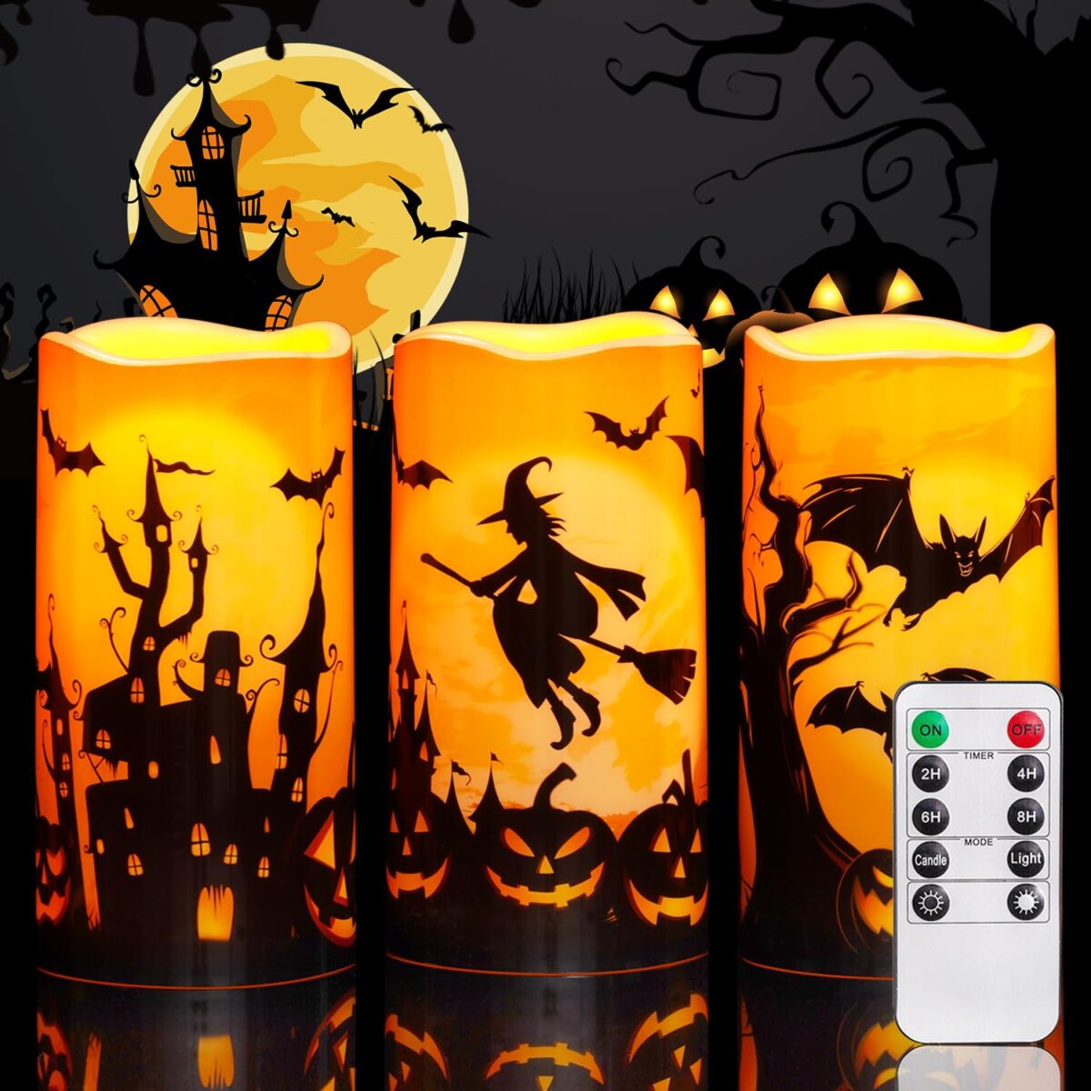 25 Halloween Candles That Create Perfect Spooky Atmosphere for Your Home 2 Halloween Candles