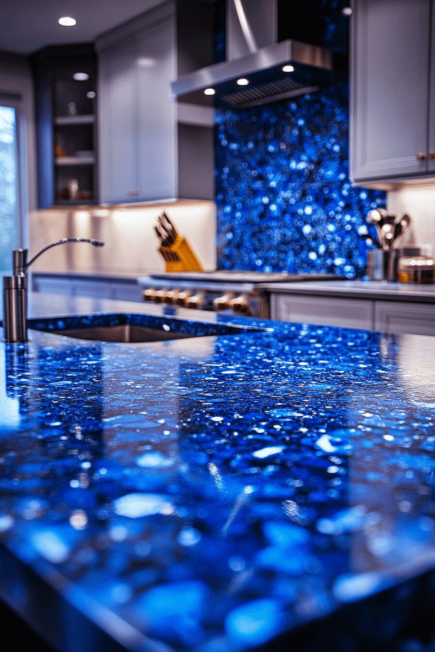 29 Blue Granite Countertops to Inspire Bold and Beautiful Designs 8 blue granite countertops