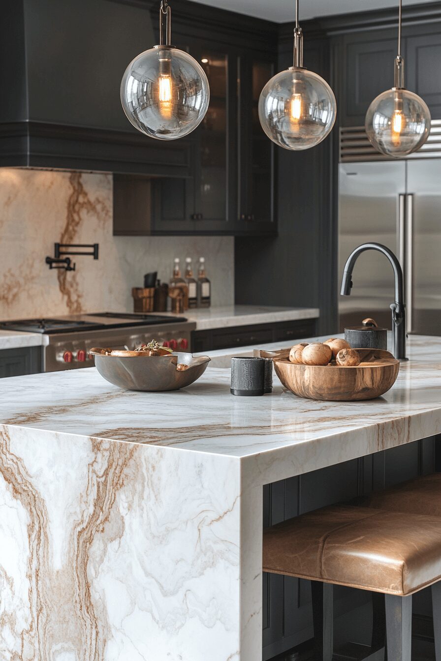 29 Gorgeous Kitchen Countertops That Make Cooking More Enjoyable 8 kitchen countertops