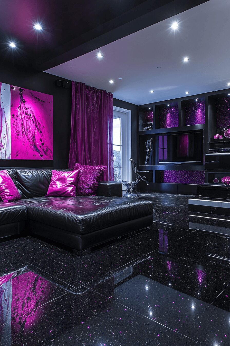 29 Dark Couch Living Room Ideas That Add Depth and Cozy Charm 8 dark couch living room