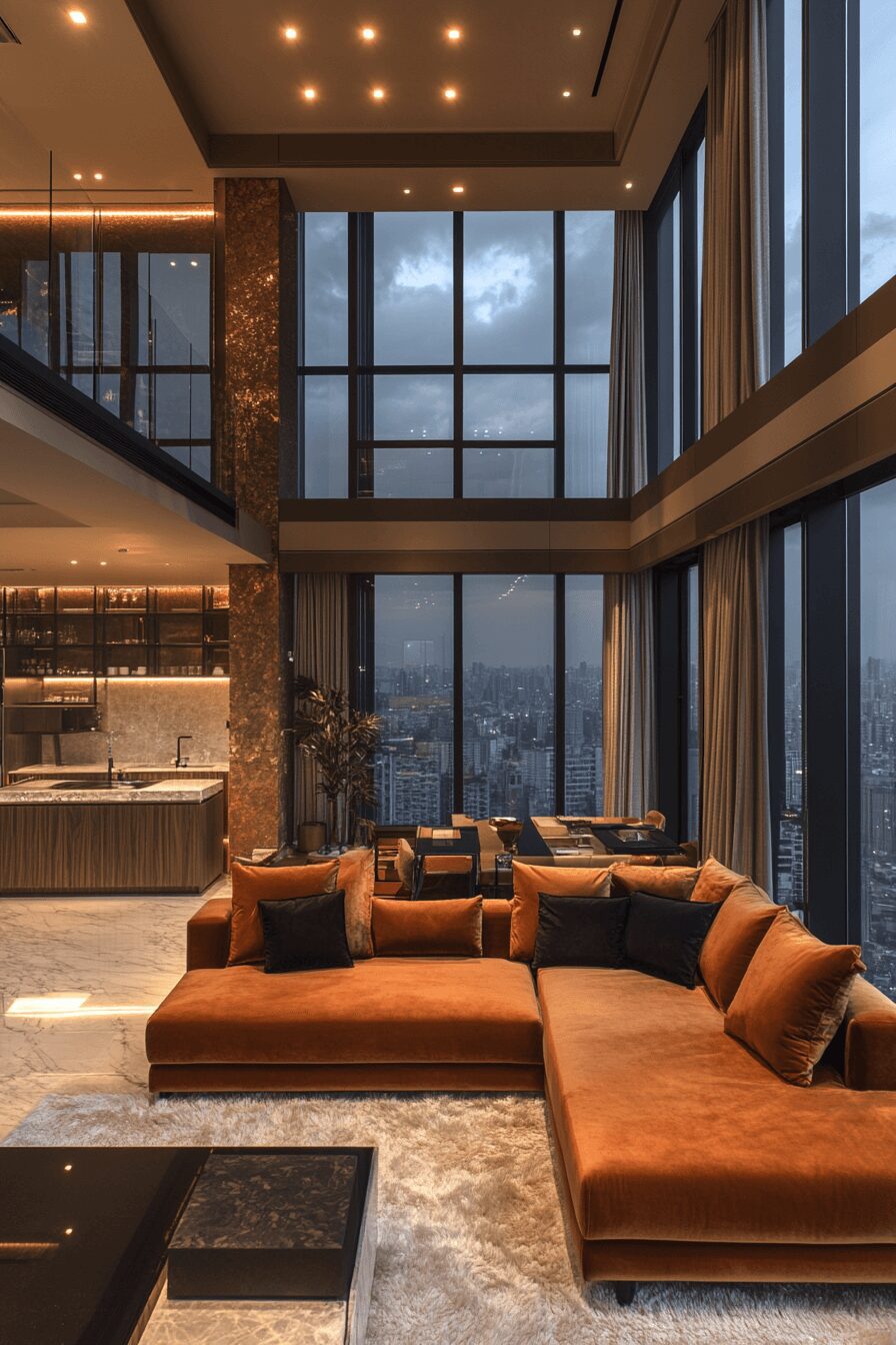 29 Cognac Couch Living Room Ideas That Make Your Space Feel Inviting 9 cognac couch living room ideas