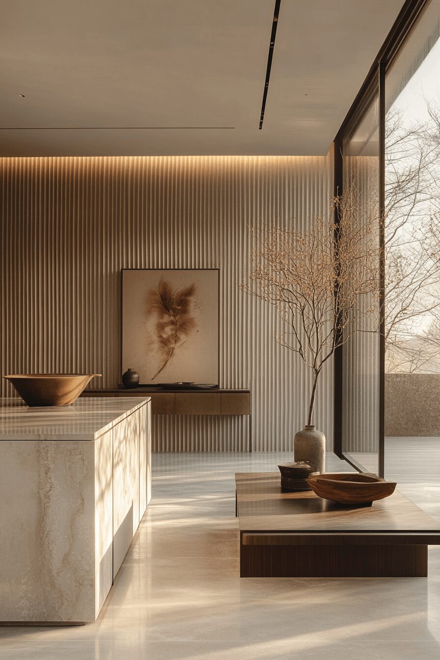 29 Fluted Glass Kitchen Cabinets That Transform Your Kitchen Into a Dreamy Haven 9 fluted glass kitchen cabinets