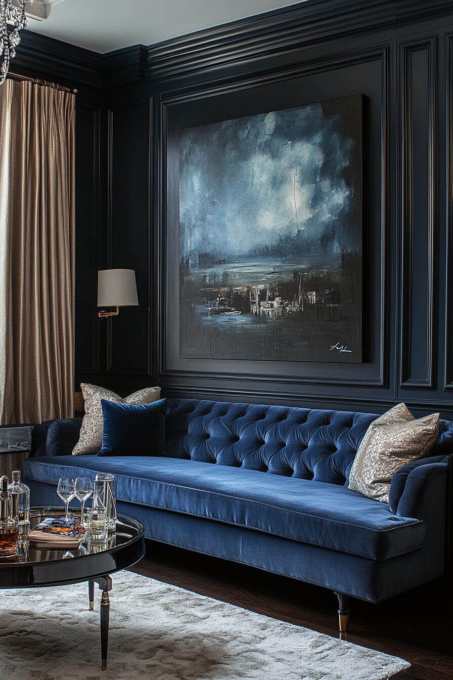 29 Blue Couch Living Room Ideas That Add Calm and Cheerful Energy 10 blue couch living room ideas