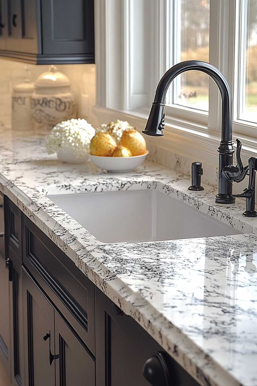 29 Granite Countertops to Create the Perfect Kitchen Aesthetic 5 granite countertops