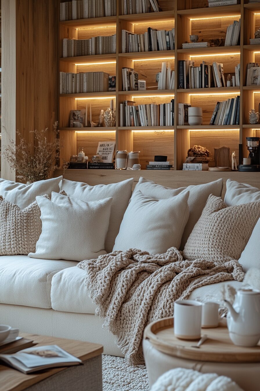 29 Cream Couch Living Room Inspirations That Brighten and Uplift Your Home 18 cream couch living room