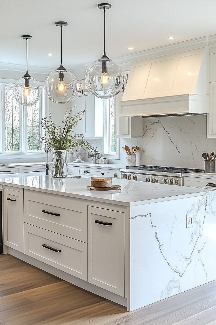 29 White Shaker Kitchen Cabinets for a Bright and Inviting Space 8 white shaker kitchen cabinets