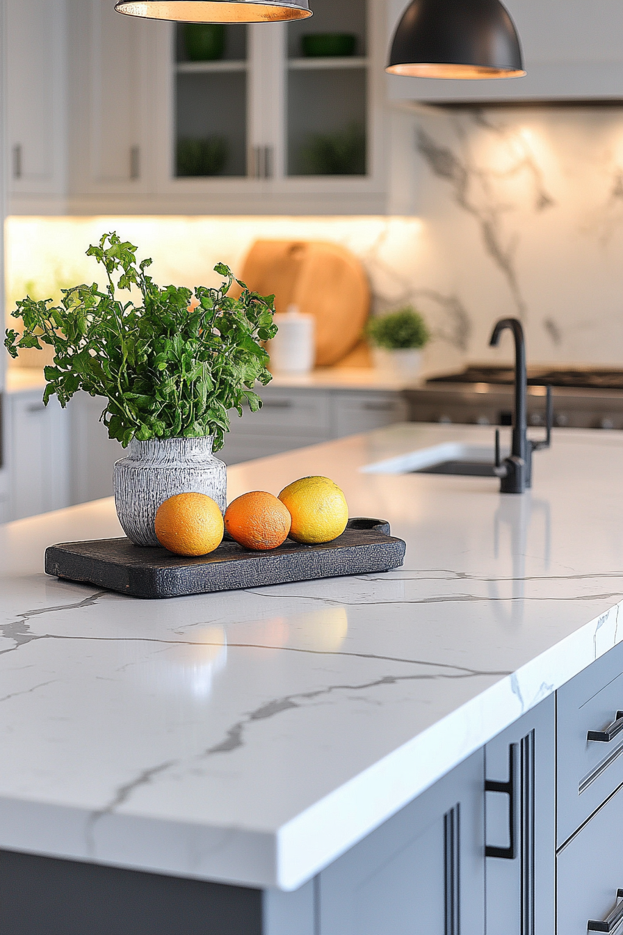 29 Gorgeous Kitchen Countertops That Make Cooking More Enjoyable 15 kitchen countertops