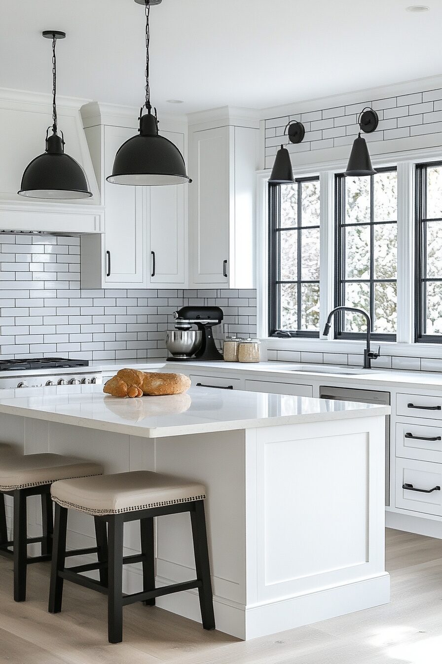 29 White Shaker Kitchen Cabinets for a Bright and Inviting Space 7 white shaker kitchen cabinets