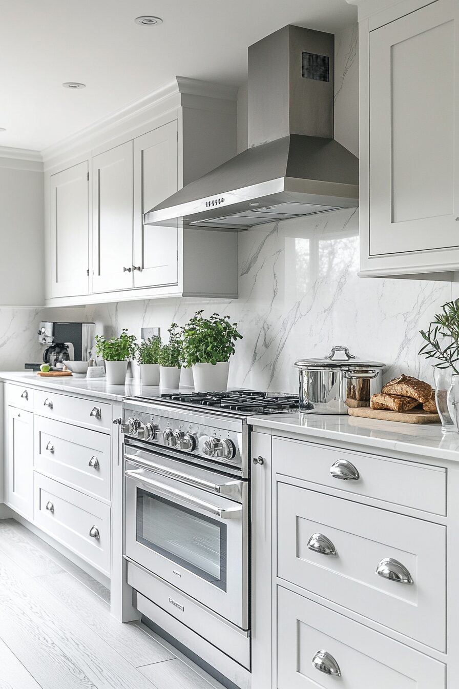 29 White Shaker Kitchen Cabinets for a Bright and Inviting Space 9 white shaker kitchen cabinets