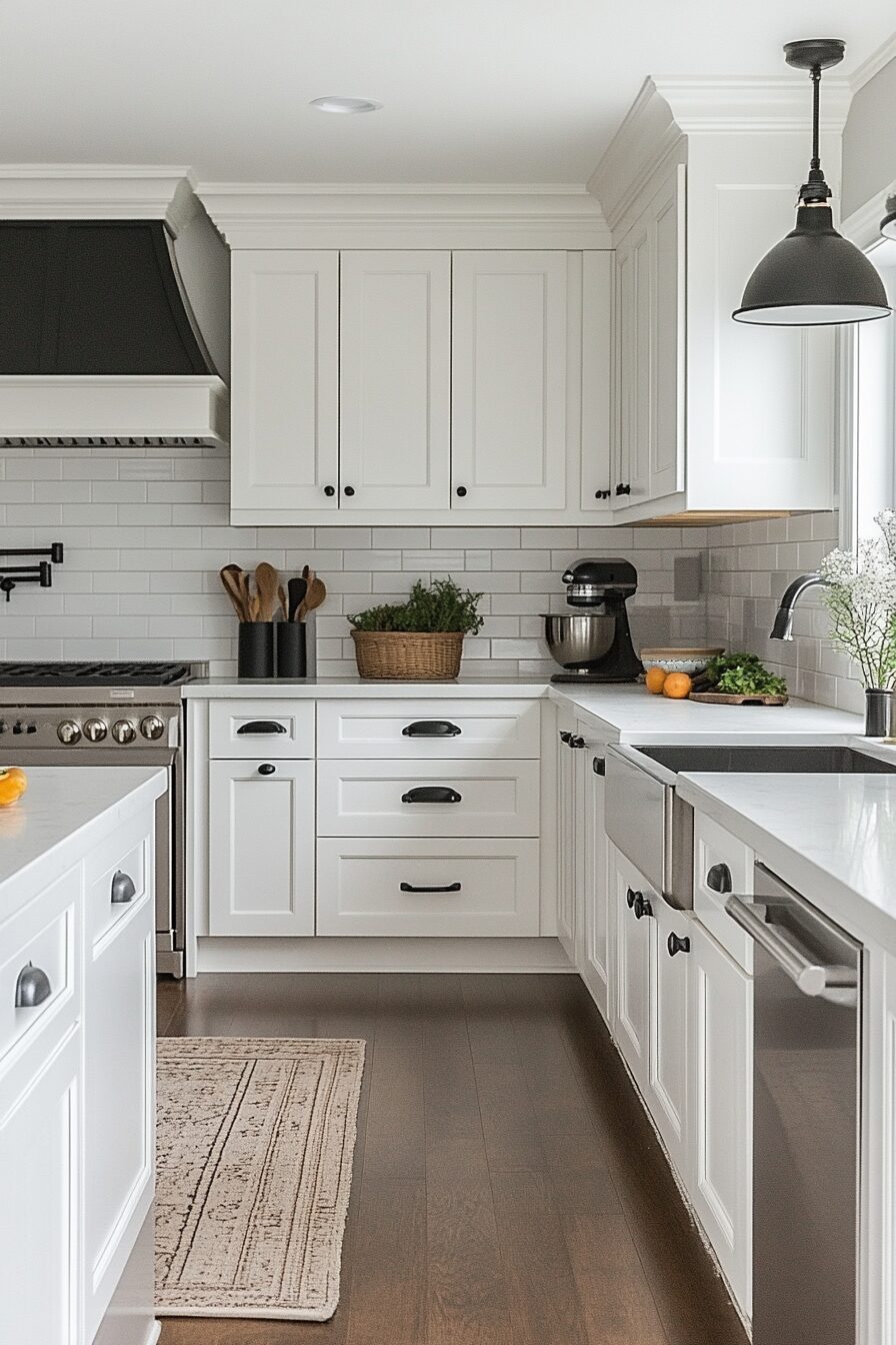 29 White Shaker Kitchen Cabinets for a Bright and Inviting Space 16 white shaker kitchen cabinets