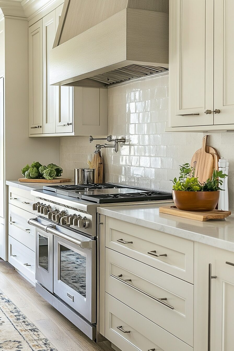 29 Ivory Kitchen Cabinets That Add Soft Sophistication to Your Kitchen 16 ivory kitchen cabinets