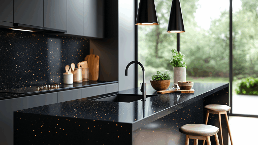 29 Black Countertops to Transform Your Kitchen With Confidence 6 black countertops