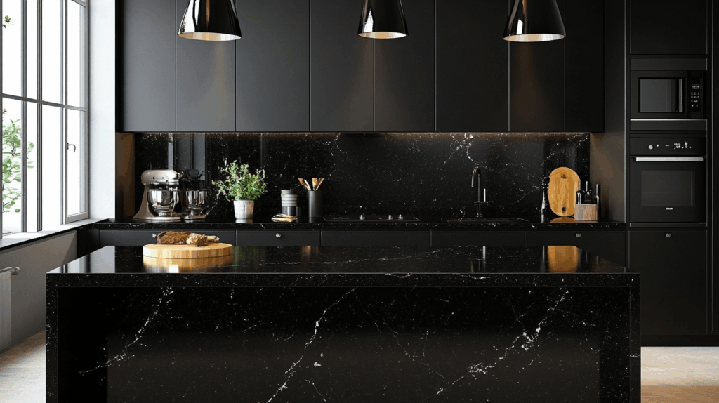 29 Black Granite Countertops Kitchen Designs That Define Classic Luxury 8 black granite countertops kitchen