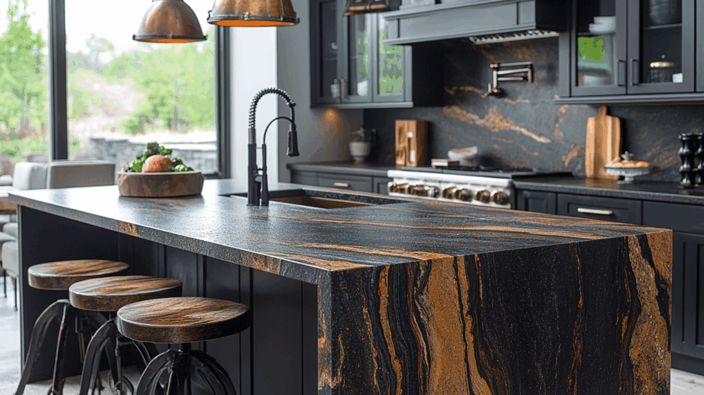 29 Brown Granite Countertops to Transform Kitchens With Lasting Beauty 3 brown granite countertops