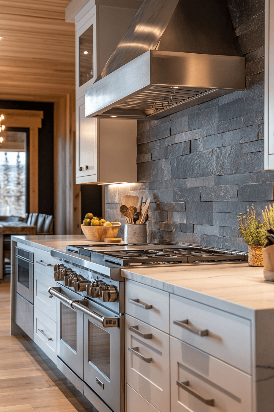 29 Stone Backsplash Kitchen Designs To Bring Texture And Tranquility Together 1 stone backsplash kitchen