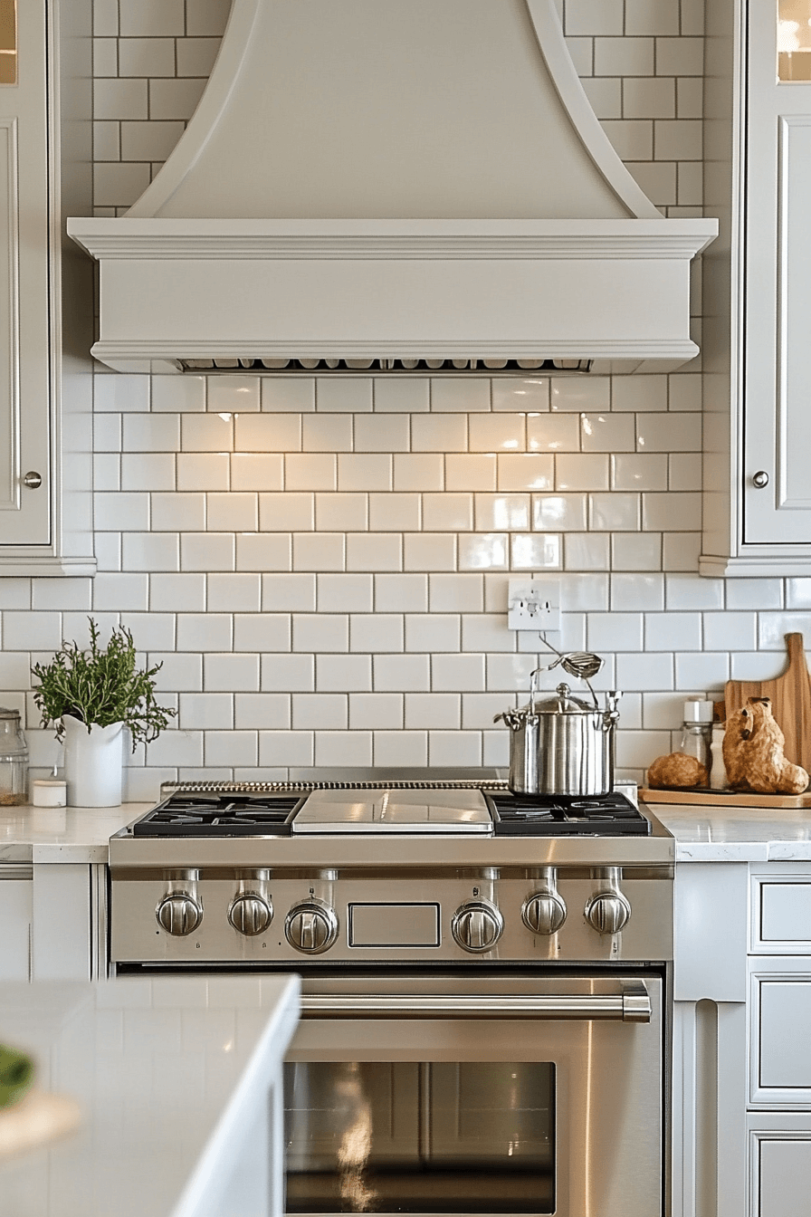 29 White Backsplash Kitchen Ideas That Spark Happy Modern Energy 10 white backsplash kitchen