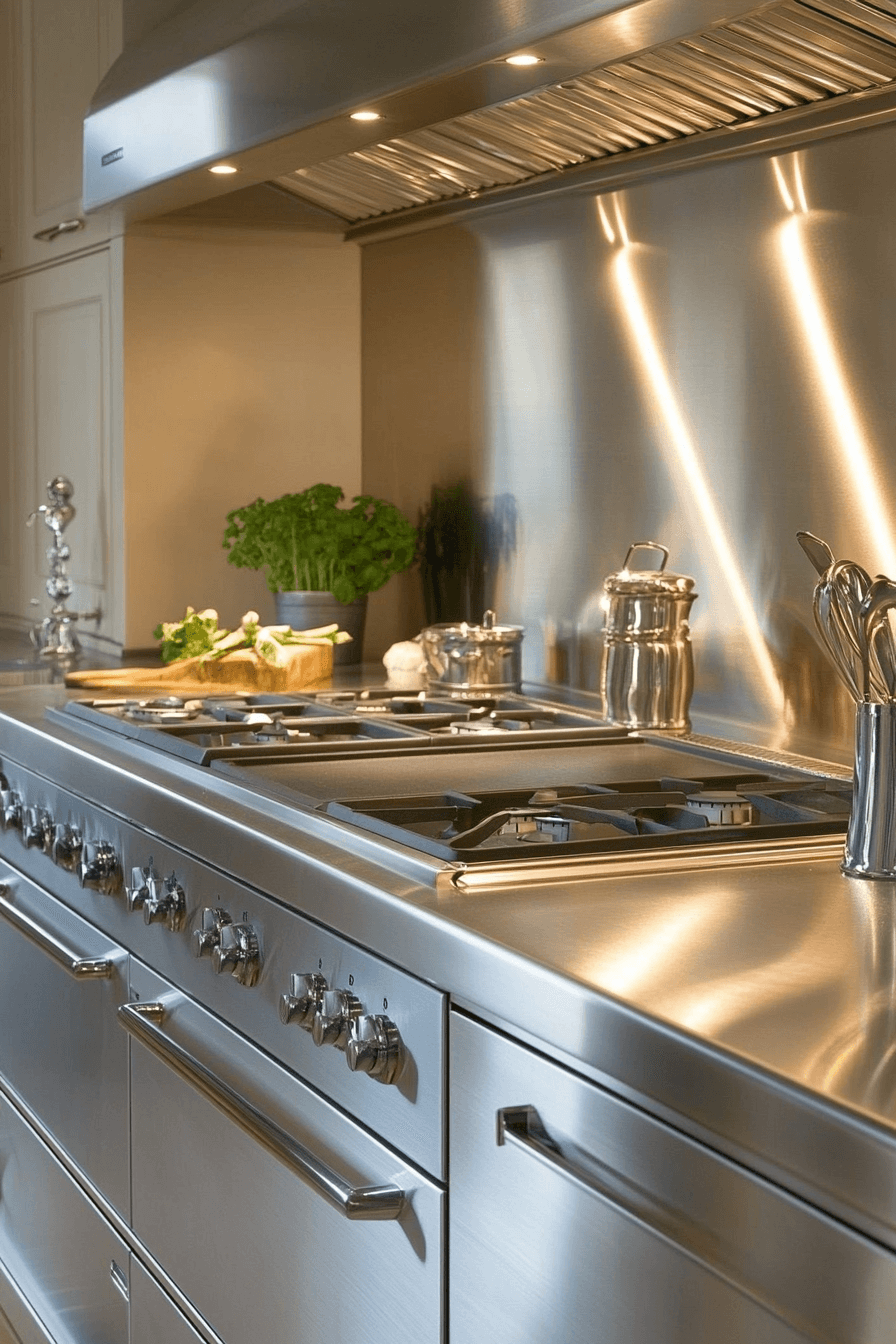 29 Stainless Steel Kitchen Countertops That Bring Professional Charm Home 10 stainless steel kitchen countertops