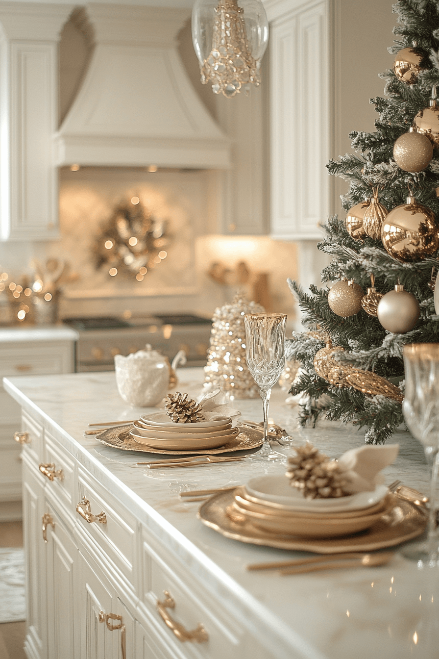 29 Christmas Kitchen Decor Ideas For A Bright Joy Filled Holiday Look 10 christmas kitchen decor