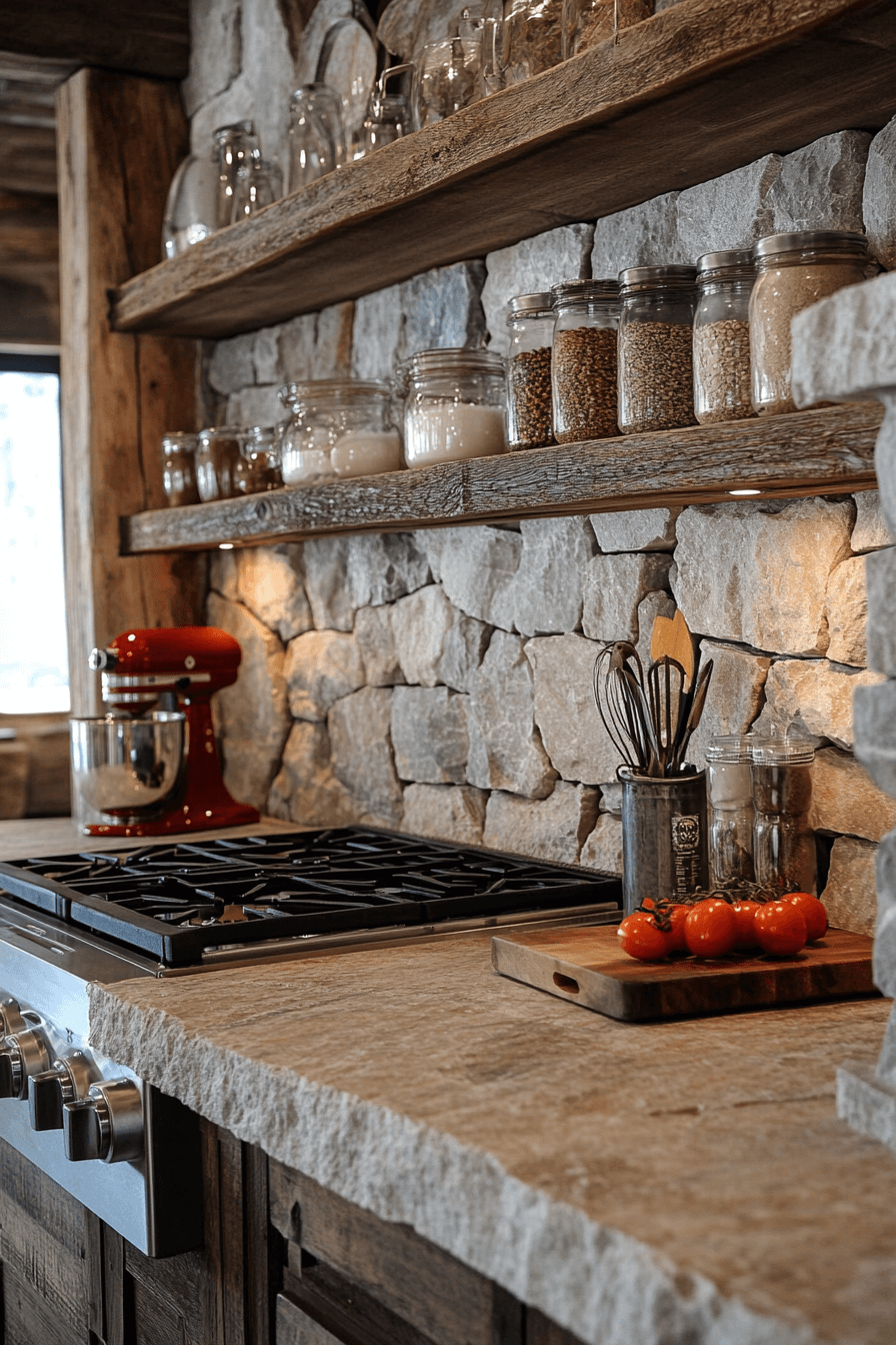 29 Rustic Kitchen Backsplash Ideas For A Charming Uplifting Transformation 10 rustic kitchen backsplash