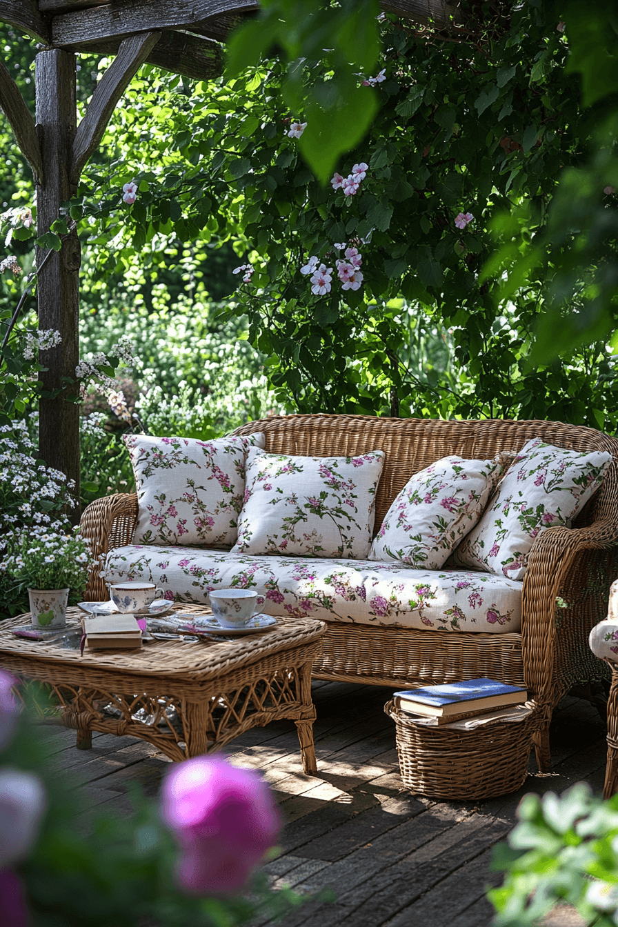 29 Vintage Garden Decor Inspirations To Create A Peaceful Backyard Escape 10 vintage garden decor