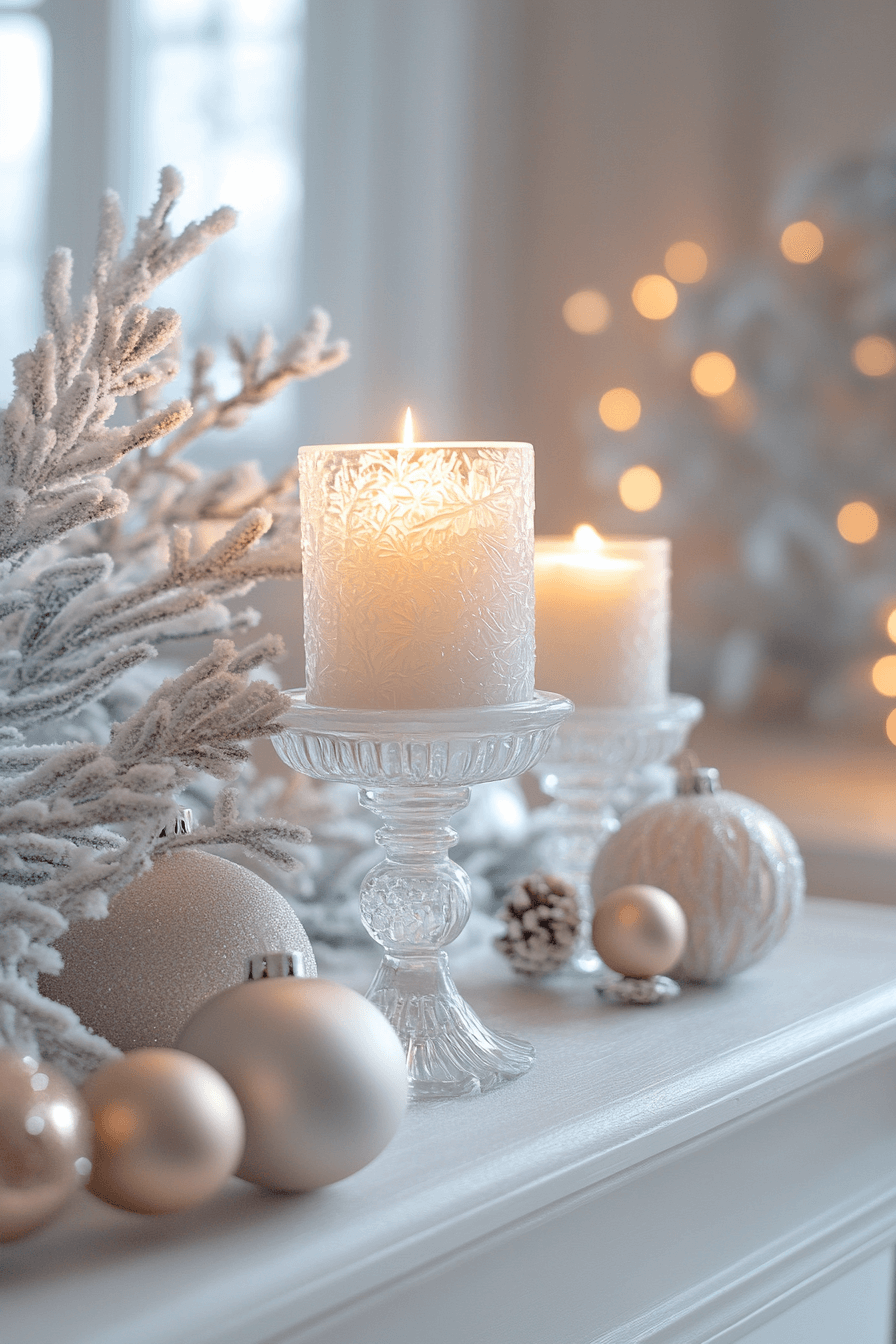 29 Christmas Candle Decor Ideas For A Dreamy Magical Christmas Atmosphere 11 christmas candle decor ideas