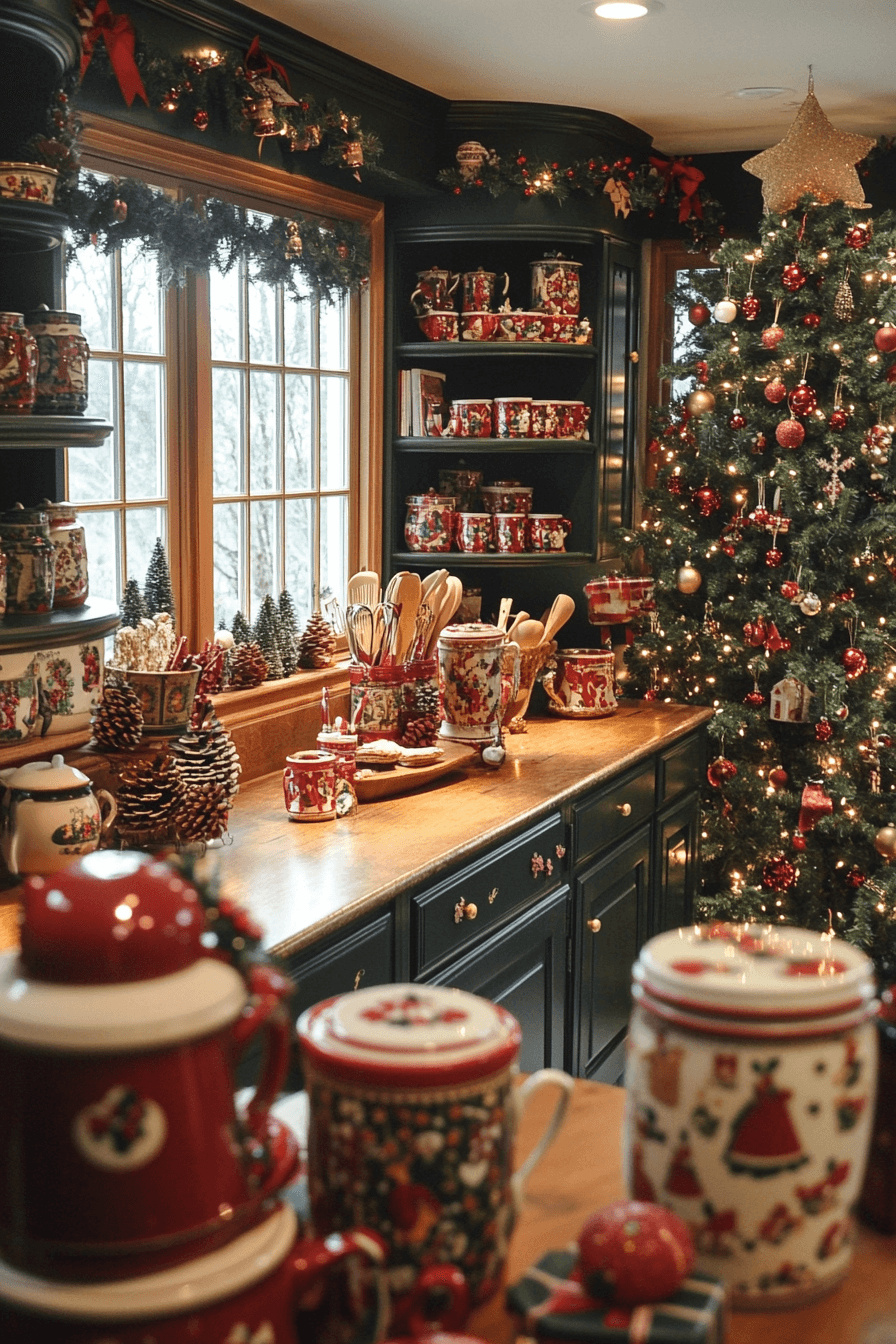29 Christmas Kitchen Decor Ideas For A Bright Joy Filled Holiday Look 11 christmas kitchen decor