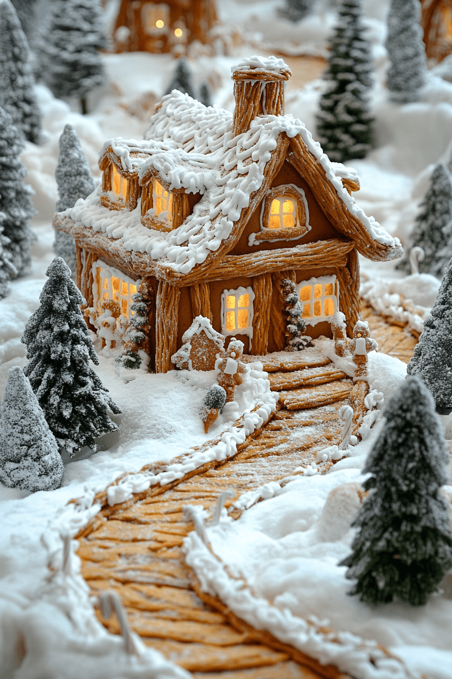 29 Gingerbread House Ideas For A Magical Heartwarming Holiday Craft 11 gingerbread house