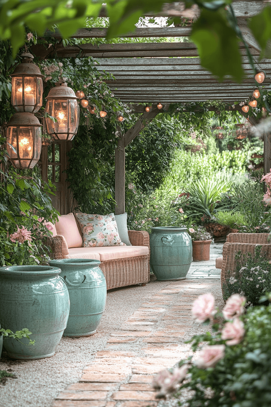29 Vintage Garden Decor Inspirations To Create A Peaceful Backyard Escape 11 vintage garden decor