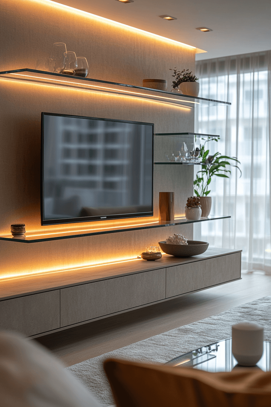 29 TV Unit Design Modern Ideas That Spark Happy Contemporary Vibes 12 tv unit design modern