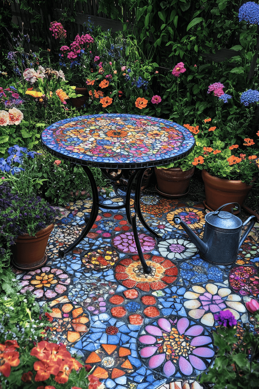 29 Vintage Garden Decor Inspirations To Create A Peaceful Backyard Escape 13 vintage garden decor