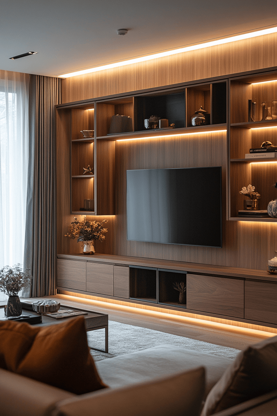 29 TV Unit Design Modern Ideas That Spark Happy Contemporary Vibes 13 tv unit design modern