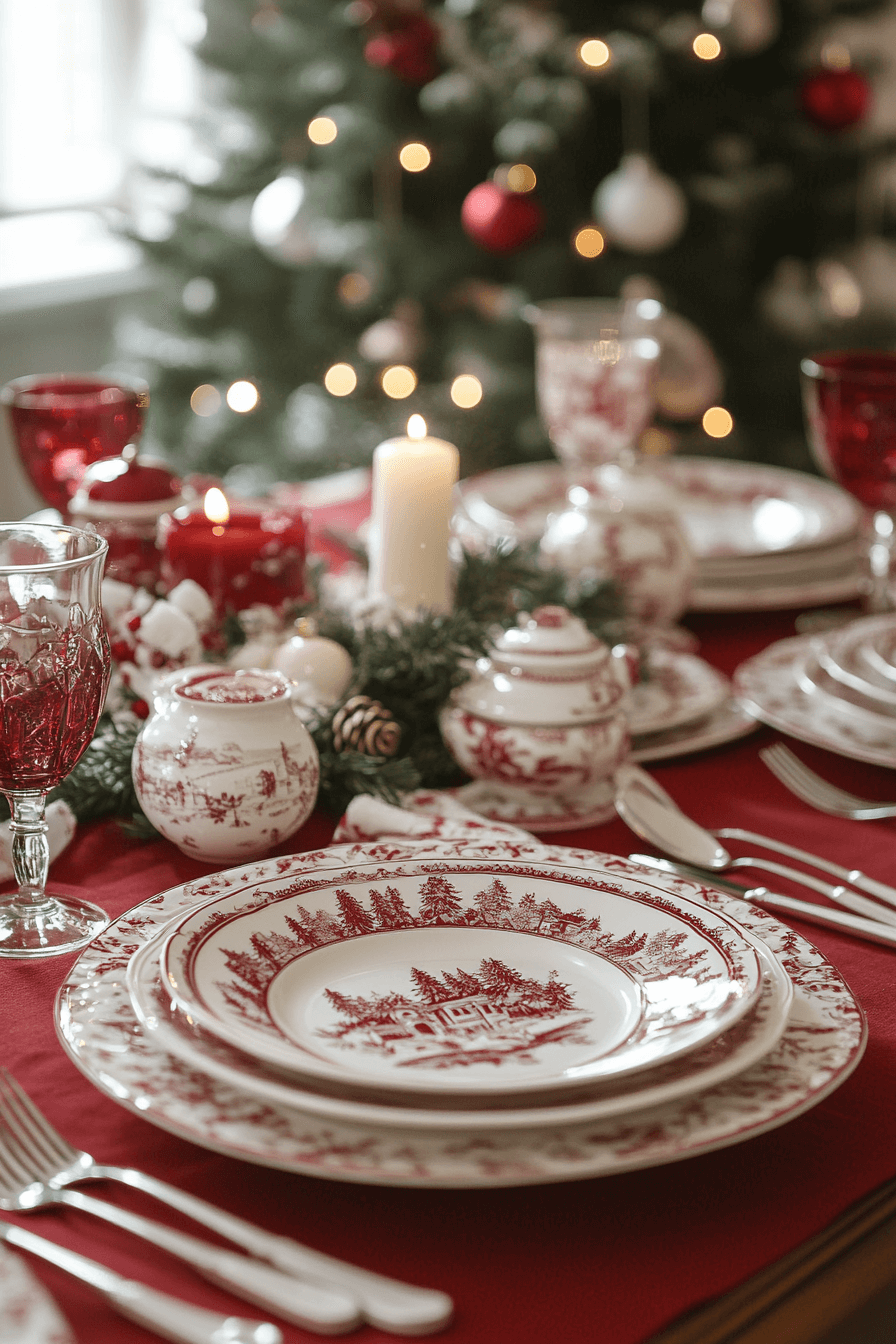 29 Red and White Christmas Decor Ideas For a Cozy Candy Cane Inspired Style 13 red and white christmas decor