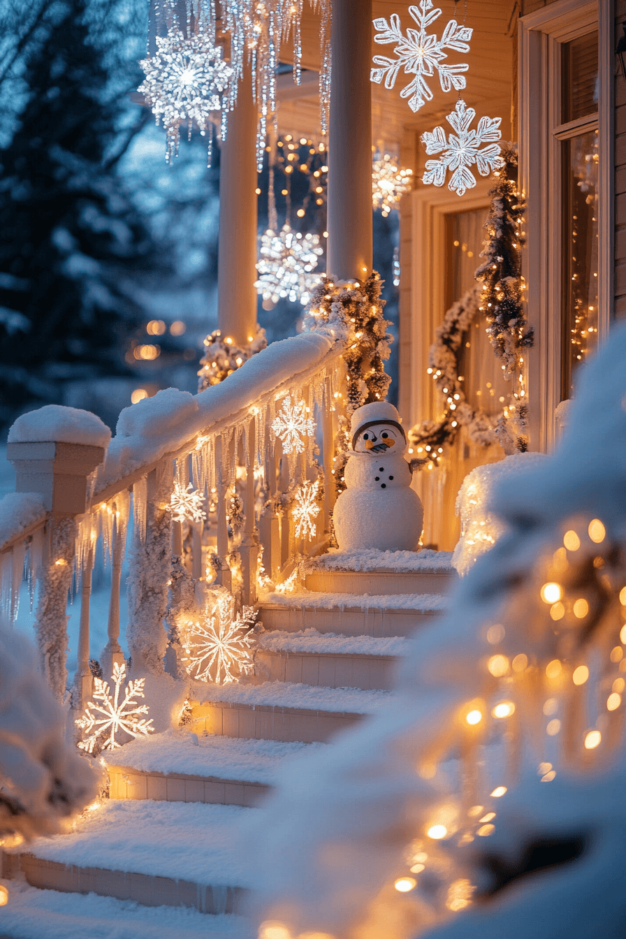 29 Christmas Porch Decor Ideas For A Bright Joy Filled Holiday Look 13 christmas porch decor