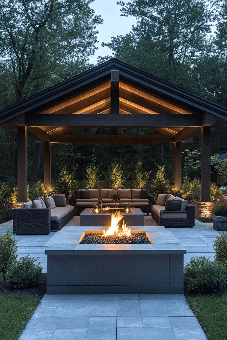 29 Backyard Fire Pit Ideas Lounge Areas That Make Evenings Feel Magical 14 backyard fire pit ideas lounge areas