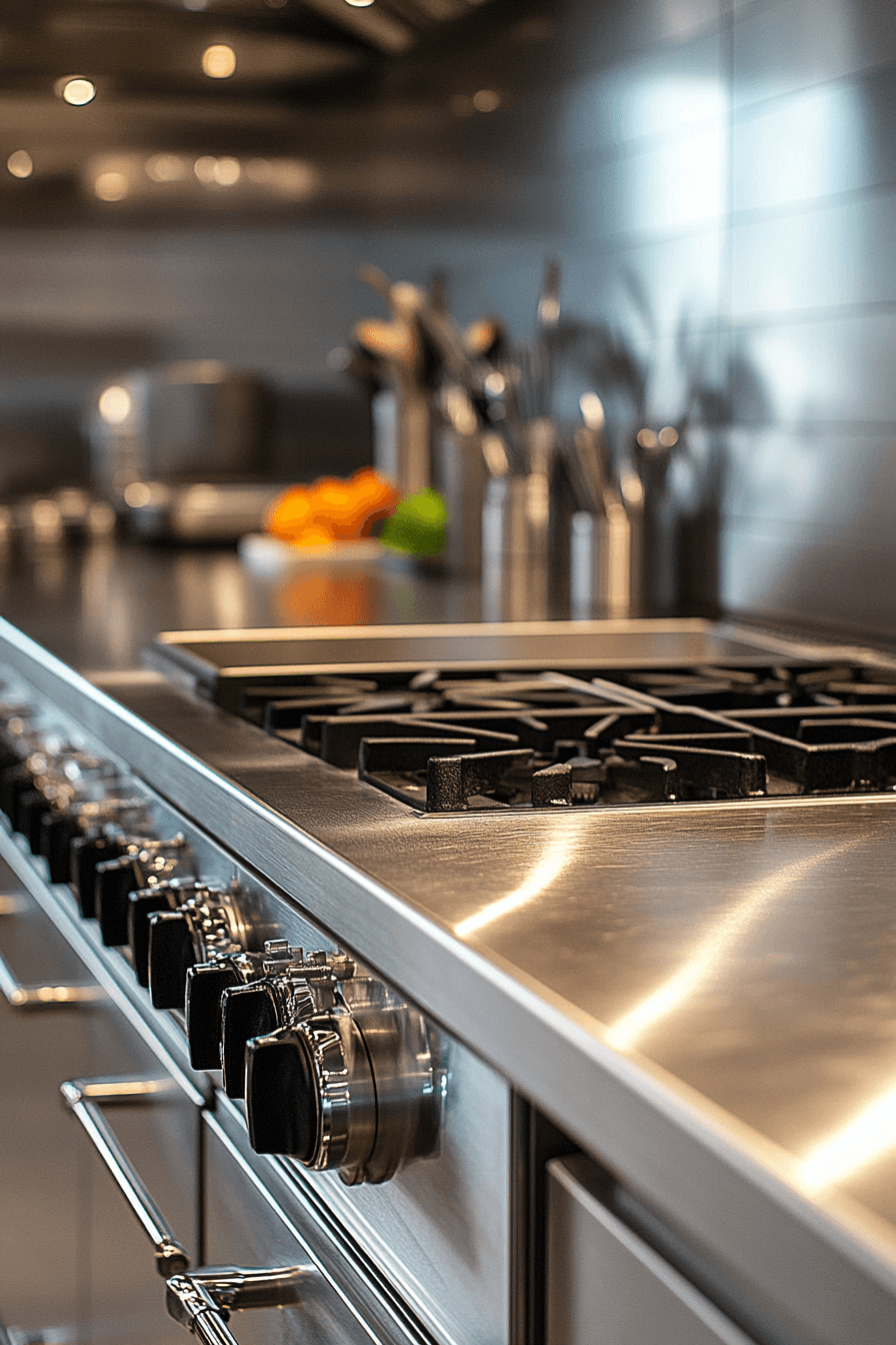 29 Stainless Steel Kitchen Countertops That Bring Professional Charm Home 14 stainless steel kitchen countertops